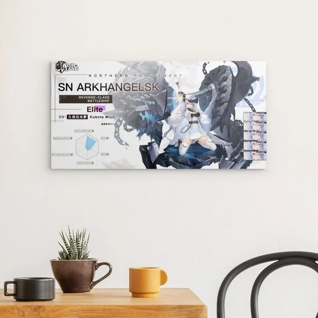 azur-lane-poster-charakter-sn-arkhangelsk-poster-jlr-design-2 - JLR Design