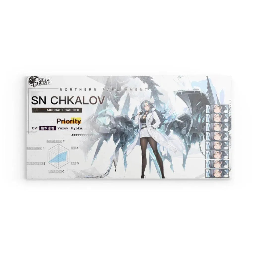 azur-lane-poster-charakter-sn-chkalov-poster-jlr-design-1 - JLR Design