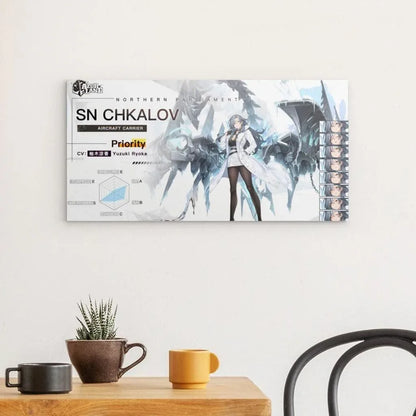 azur-lane-poster-charakter-sn-chkalov-poster-jlr-design-2 - JLR Design