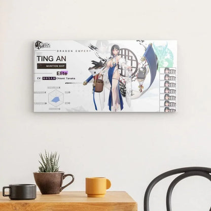 azur-lane-poster-charakter-ting-an-poster-jlr-design-2 - JLR Design