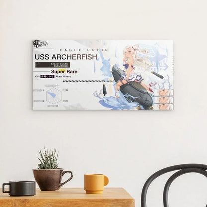 azur-lane-poster-charakter-uss-archerfish-poster-jlr-design-2 - JLR Design
