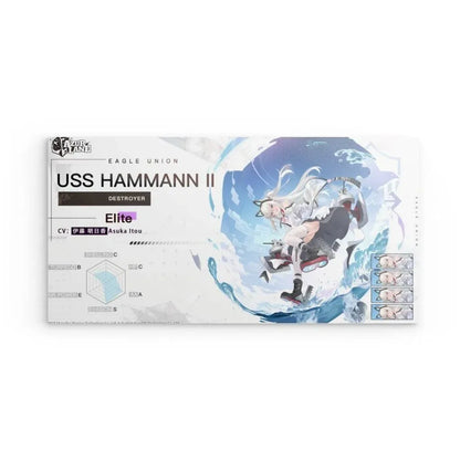 azur-lane-poster-charakter-uss-hammann-ii-poster-jlr-design-1 - JLR Design