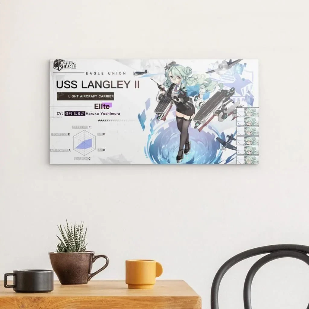 azur-lane-poster-charakter-uss-langley-ii-poster-jlr-design-2 - JLR Design