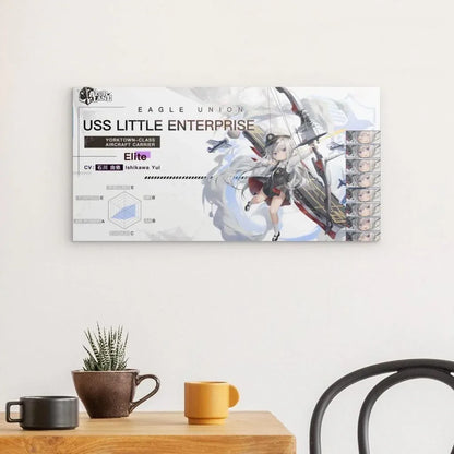 azur-lane-poster-charakter-uss-little-enterprise-poster-jlr-design-2 - JLR Design