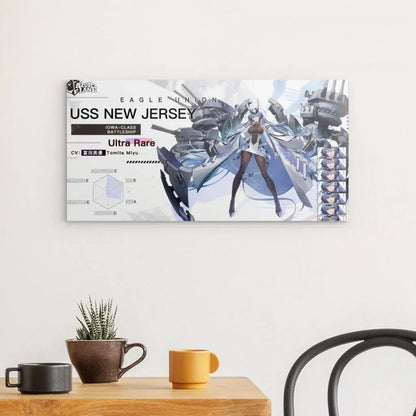 azur-lane-poster-charakter-uss-new-jersey-poster-jlr-design-2 - JLR Design