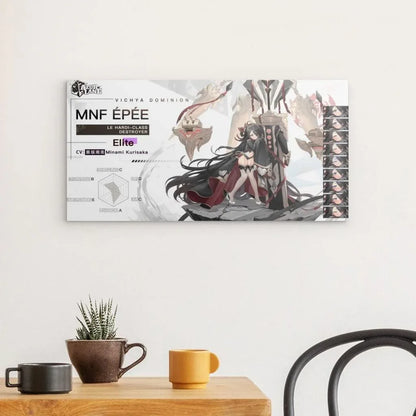 azur-lane-poster-charakter-vichya-dominion-mnf-epee-metal-print-jlr-design-2 - JLR Design