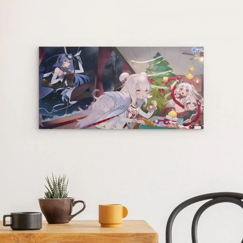 azur-lane-poster-christmas-poster-jlr-design-2 - JLR Design