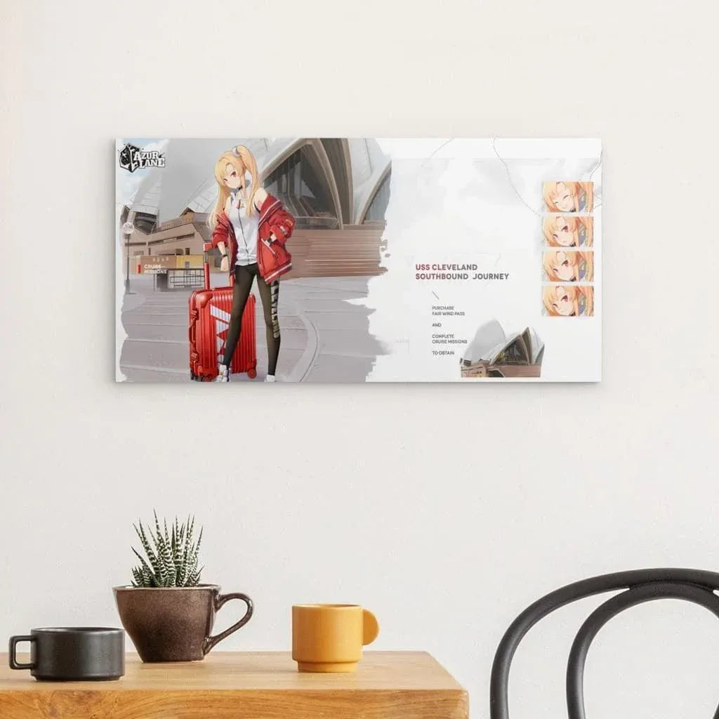 azur-lane-poster-cleveland-southbound-journey-poster-jlr-design-2 - JLR Design