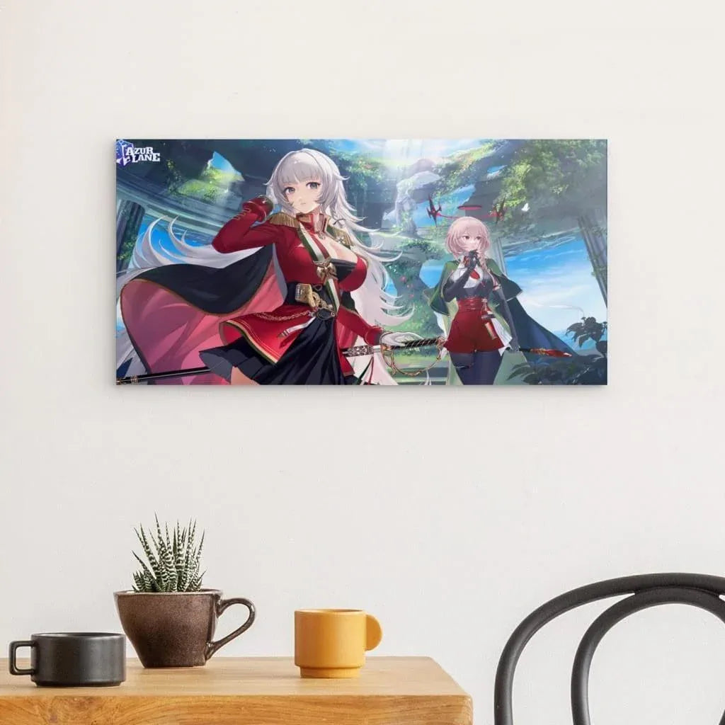 azur-lane-poster-duca-degli-und-abruzzi-poster-jlr-design-2 - JLR Design