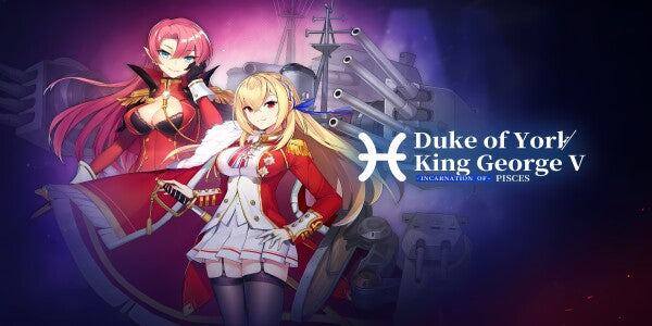 azur-lane-poster-duke-of-york-and-king-george-v-metal-print-jlr-design-1 - JLR Design