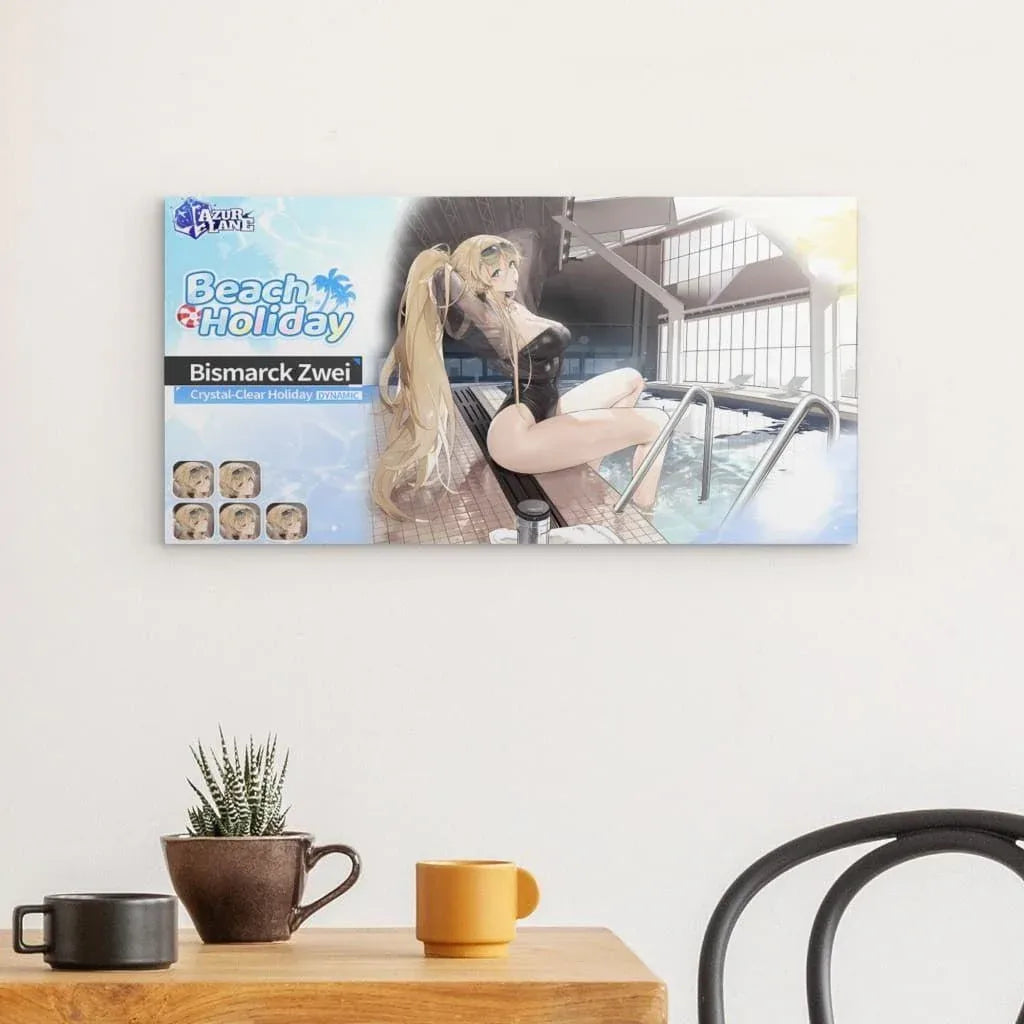 azur-lane-poster-event-beach-holiday-bismarck-zwei-poster-jlr-design-2 - JLR Design