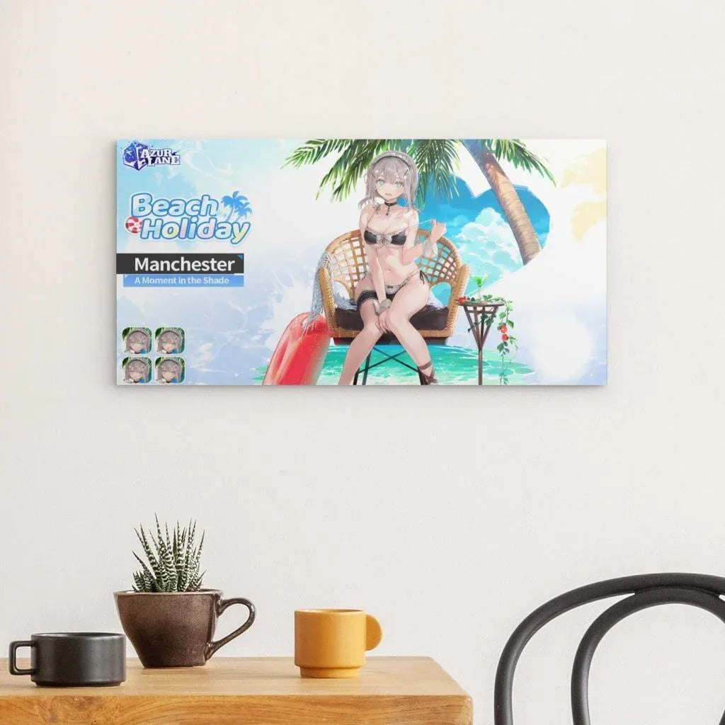 azur-lane-poster-event-beach-holiday-manchester-poster-jlr-design-2 - JLR Design