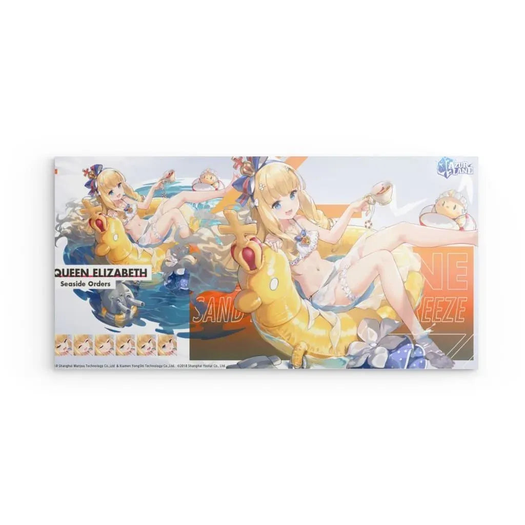 azur-lane-poster-event-beach-holiday-queen-elizabeth-poster-jlr-design-1 - JLR Design