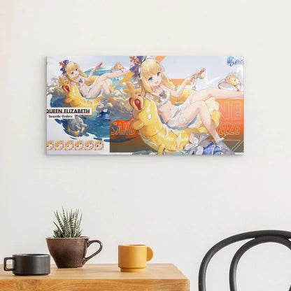 azur-lane-poster-event-beach-holiday-queen-elizabeth-poster-jlr-design-2 - JLR Design