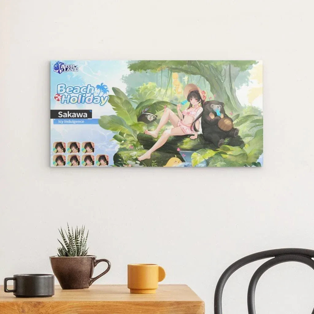 azur-lane-poster-event-beach-holiday-sakawa-poster-jlr-design-2 - JLR Design