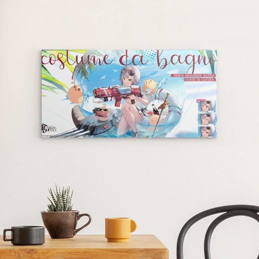 azur-lane-poster-event-costume-da-bagno-conte-di-cavour-poster-jlr-design-2 - JLR Design