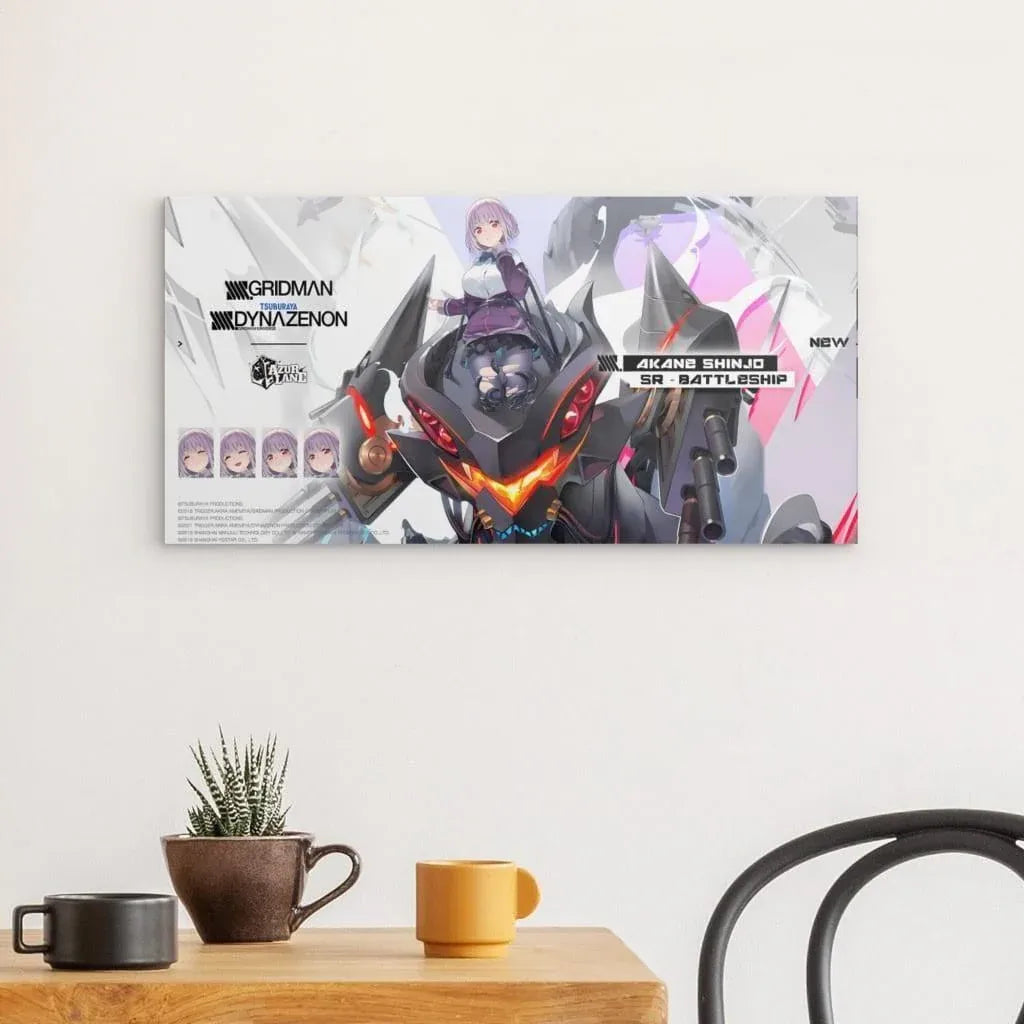 azur-lane-poster-event-gridman-akane-shinjo-poster-jlr-design-2 - JLR Design