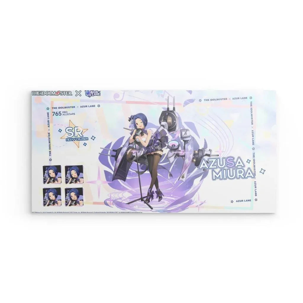 azur-lane-poster-event-idolmaster-azusa-miura-poster-jlr-design-1 - JLR Design