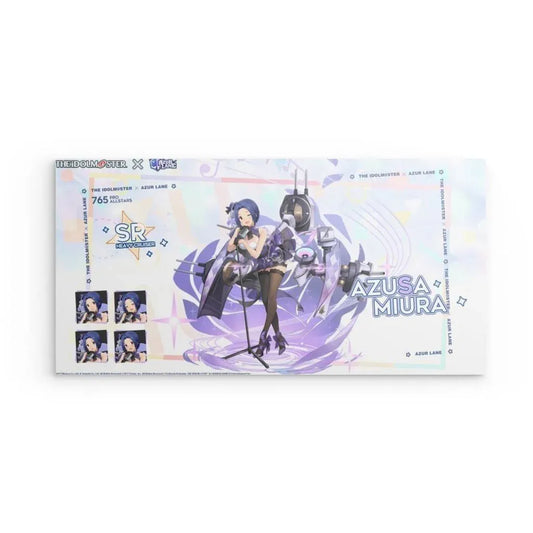 azur-lane-poster-event-idolmaster-azusa-miura-poster-jlr-design-1 - JLR Design