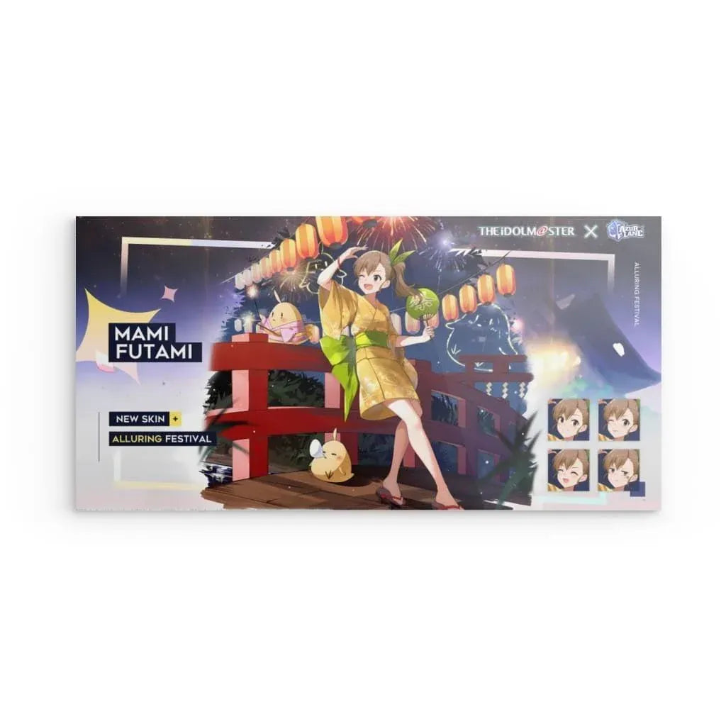 azur-lane-poster-event-idolmaster-mami-futami-poster-jlr-design-60913 - JLR Design