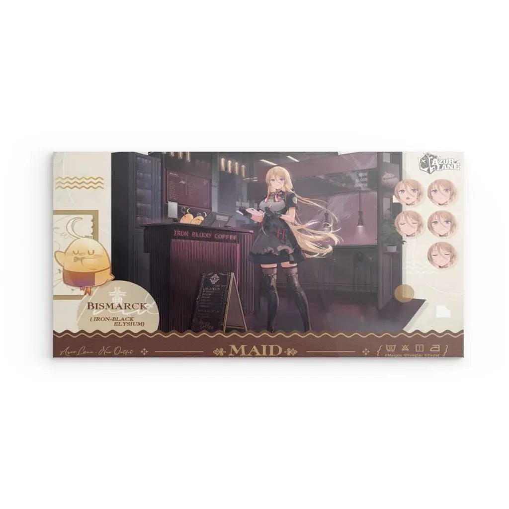 azur-lane-poster-event-maid-bismarck-poster-jlr-design-1 - JLR Design