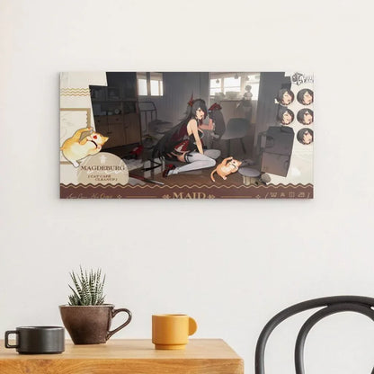 azur-lane-poster-event-maid-magdeburg-poster-jlr-design-2 - JLR Design