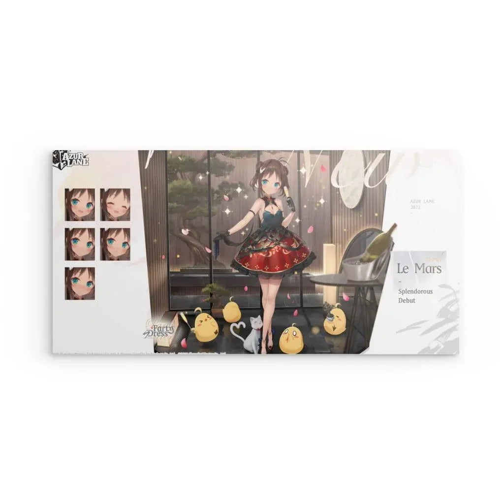 azur-lane-poster-event-party-dress-le-mars-poster-jlr-design-1 - JLR Design