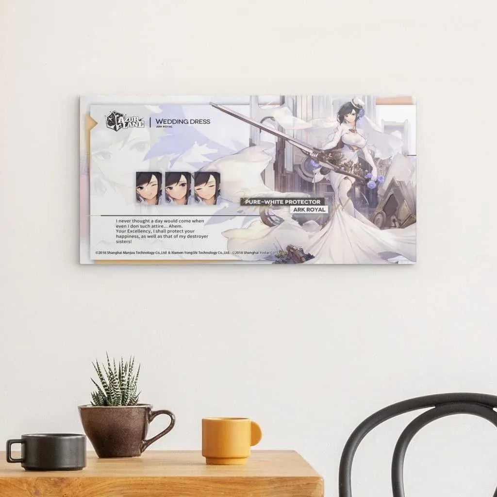 azur-lane-poster-event-wedding-ark-royal-poster-jlr-design-2 - JLR Design
