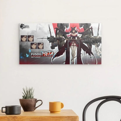 azur-lane-poster-fusou-meta-battleship-poster-jlr-design-2 - JLR Design