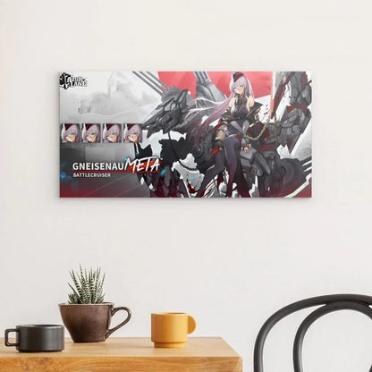 azur-lane-poster-gneisenau-meta-battlecruiser-poster-jlr-design-2 - JLR Design