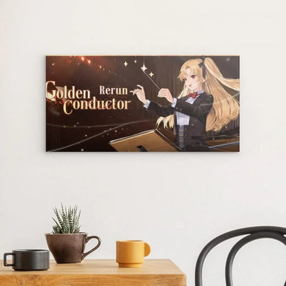 azur-lane-poster-golden-conductor-cleveland-metal-print-jlr-design-2 - JLR Design