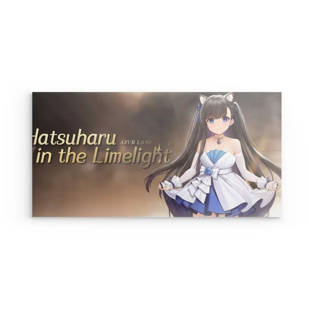 azur-lane-poster-hatsuharu-in-the-limelight-metal-print-jlr-design-1 - JLR Design