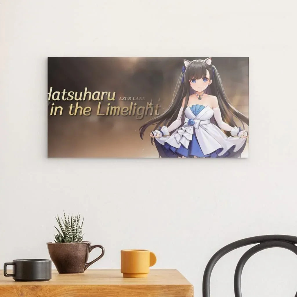 azur-lane-poster-hatsuharu-in-the-limelight-metal-print-jlr-design-2 - JLR Design