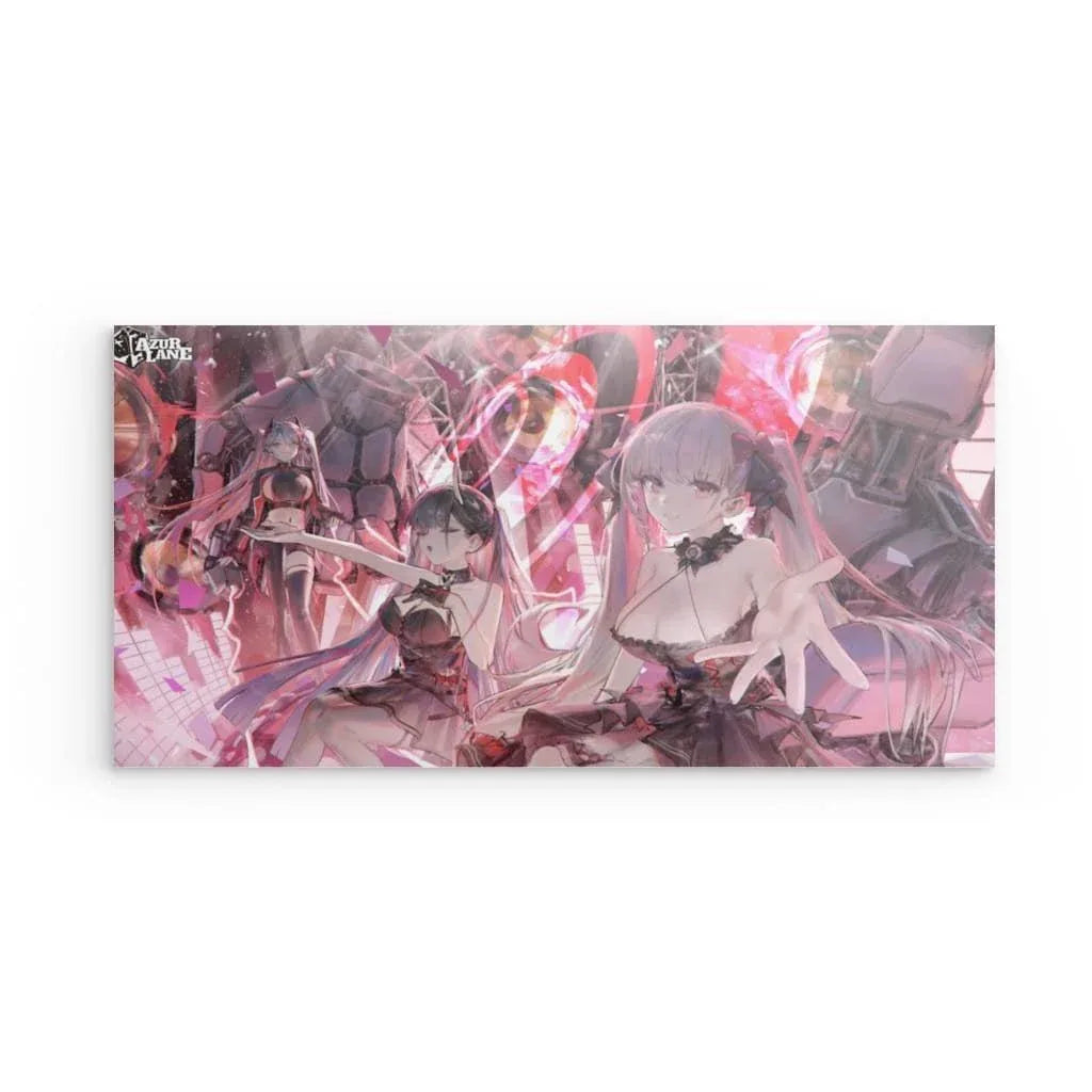 azur-lane-poster-heart-linking-event-metal-print-jlr-design-1 - JLR Design
