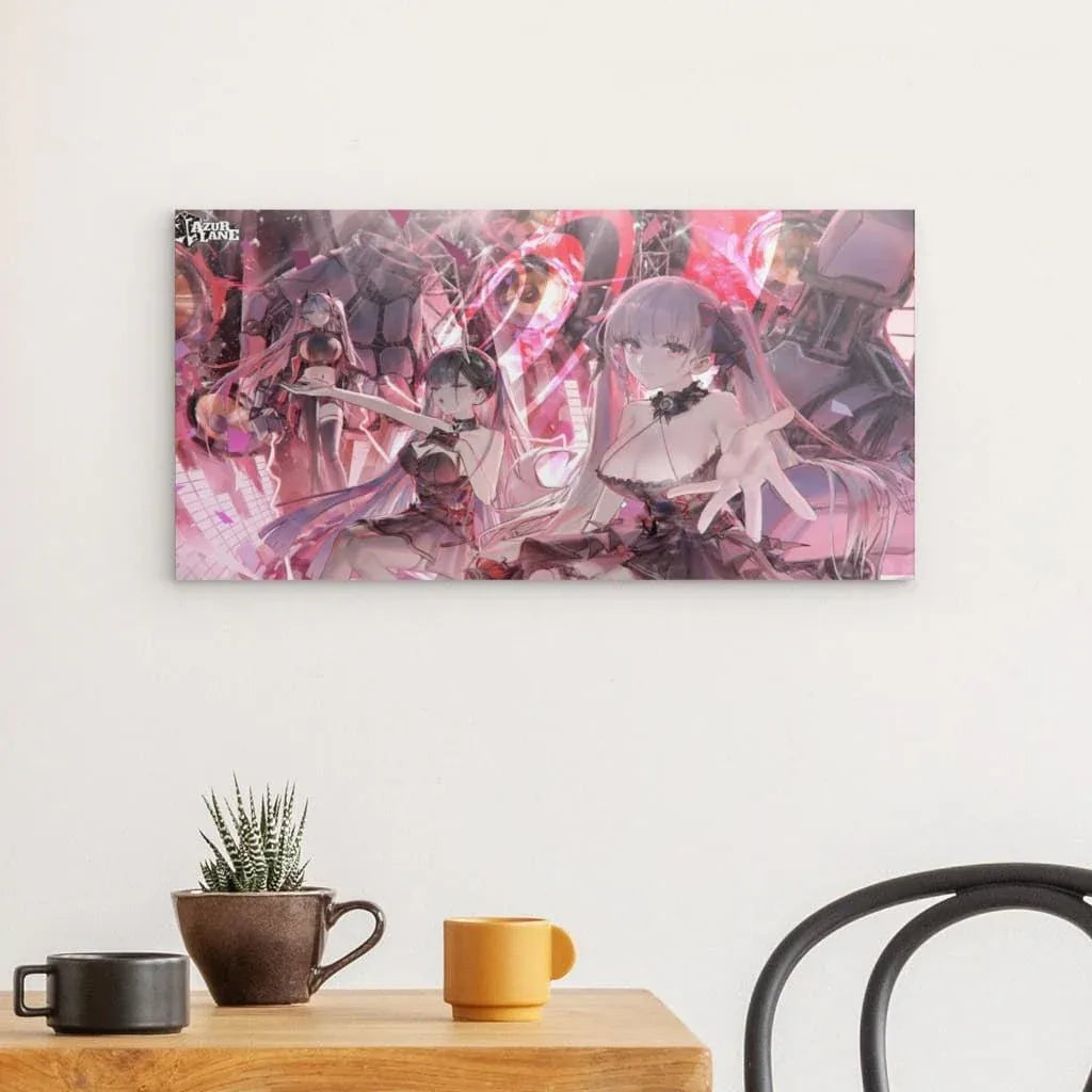 azur-lane-poster-heart-linking-event-metal-print-jlr-design-2 - JLR Design