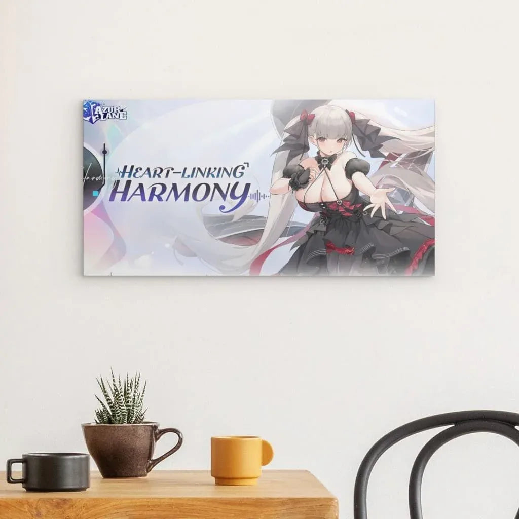 azur-lane-poster-heart-linking-harmony-metal-print-jlr-design-2 - JLR Design
