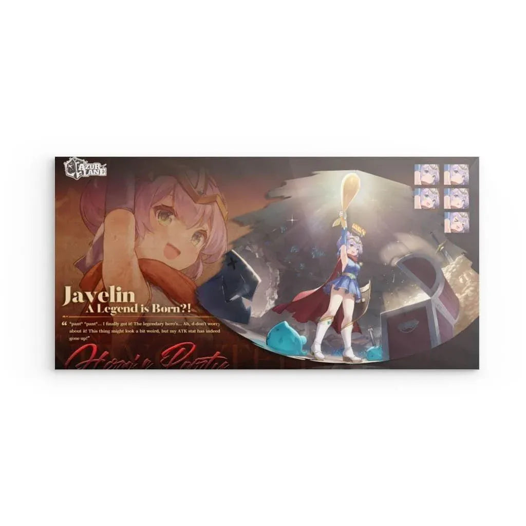 azur-lane-poster-hero-party-javelin-poster-jlr-design-1 - JLR Design
