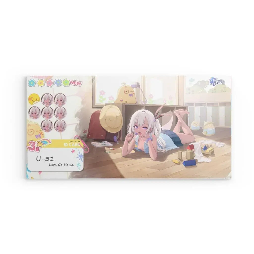 azur-lane-poster-lets-go-home-u31-metal-print-jlr-design-1 - JLR Design