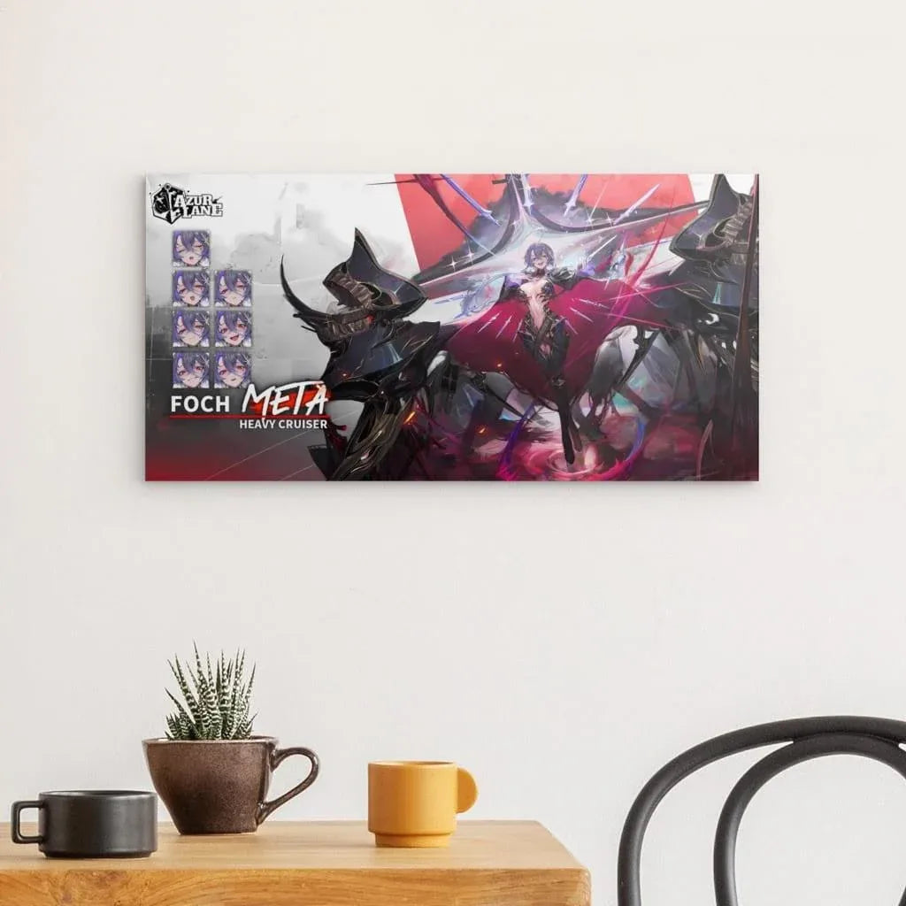 azur-lane-poster-meta-foch-metal-print-jlr-design-2 - JLR Design