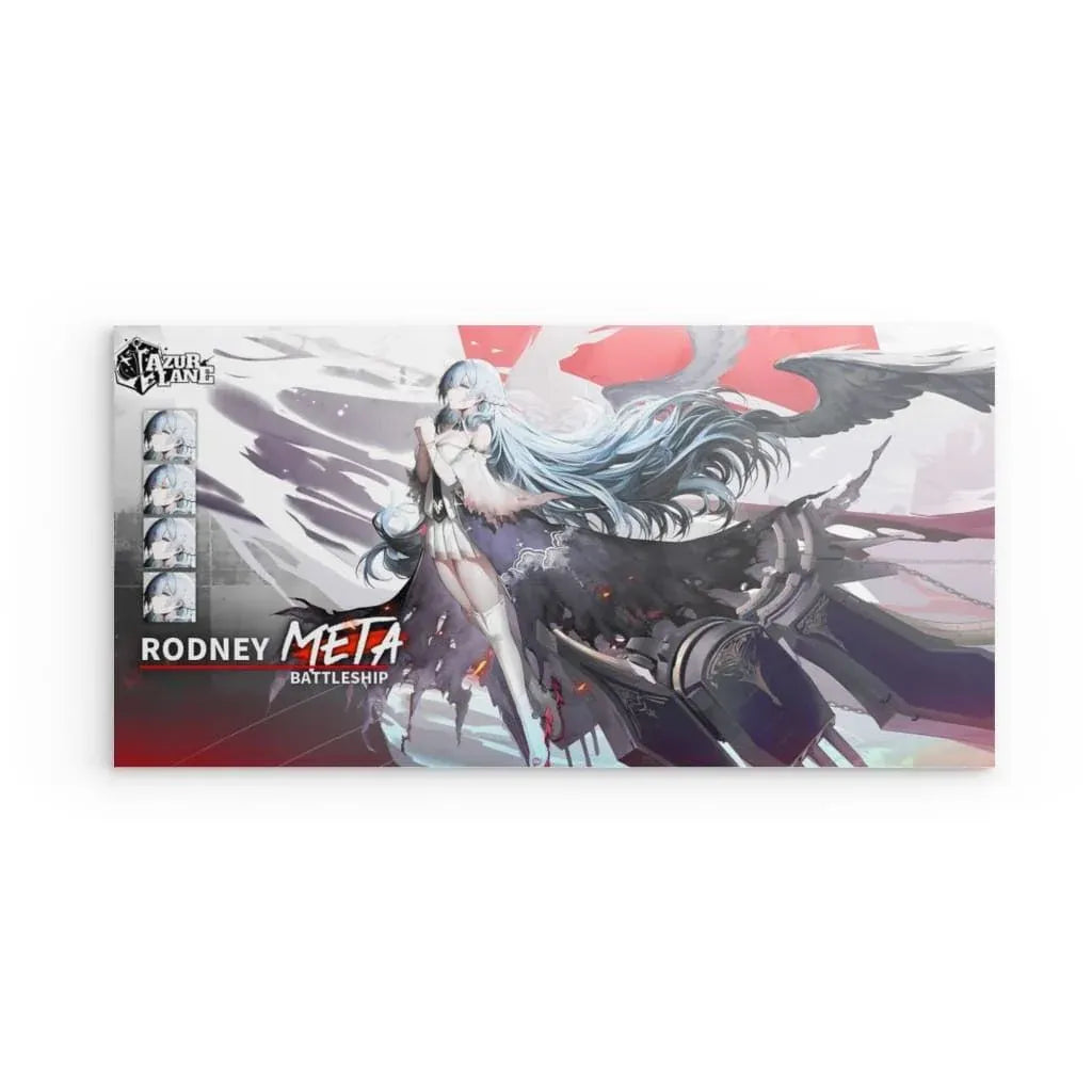 azur-lane-poster-meta-rodney-metal-print-jlr-design-1 - JLR Design