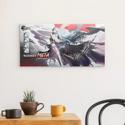 azur-lane-poster-meta-rodney-metal-print-jlr-design-2 - JLR Design