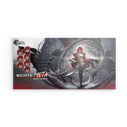 azur-lane-poster-meta-wichita-metal-print-jlr-design-1 - JLR Design