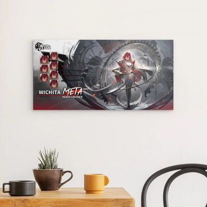 azur-lane-poster-meta-wichita-metal-print-jlr-design-2 - JLR Design