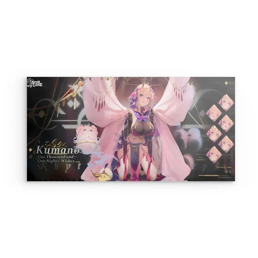 azur-lane-poster-night-wishes-kumano-poster-jlr-design-1 - JLR Design