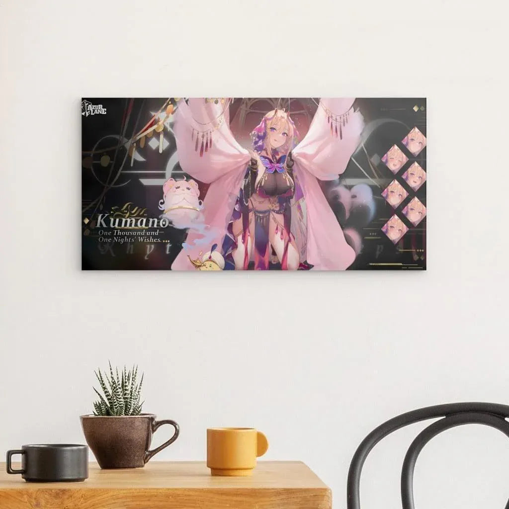 azur-lane-poster-night-wishes-kumano-poster-jlr-design-2 - JLR Design