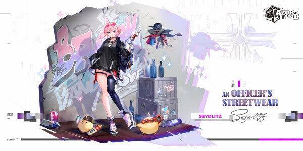 azur-lane-poster-officer-s-streetwear-seydlitz-metal-print-jlr-design-1 - JLR Design