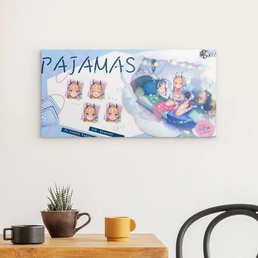 azur-lane-poster-pajama-kumano-poster-jlr-design-2 - JLR Design