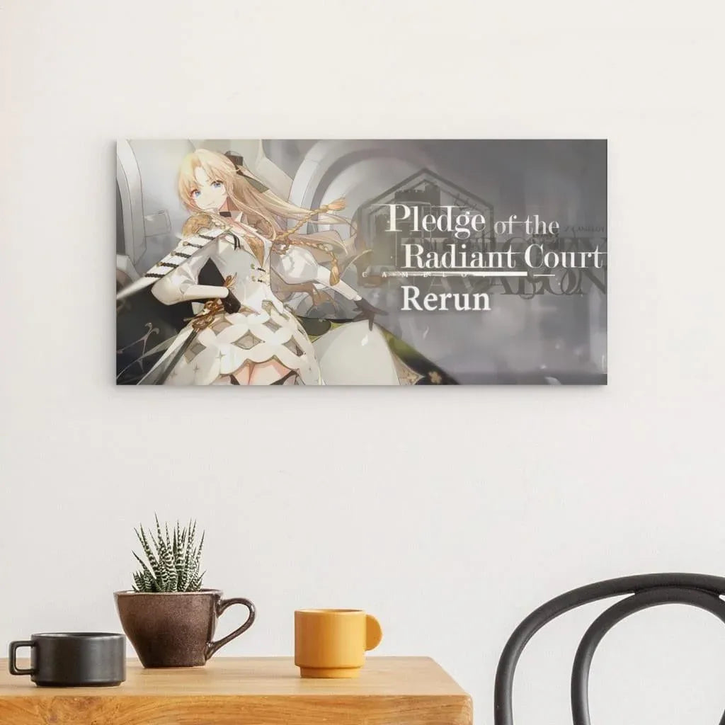 azur-lane-poster-pledge-of-the-radiant-court-metal-print-jlr-design-2 - JLR Design