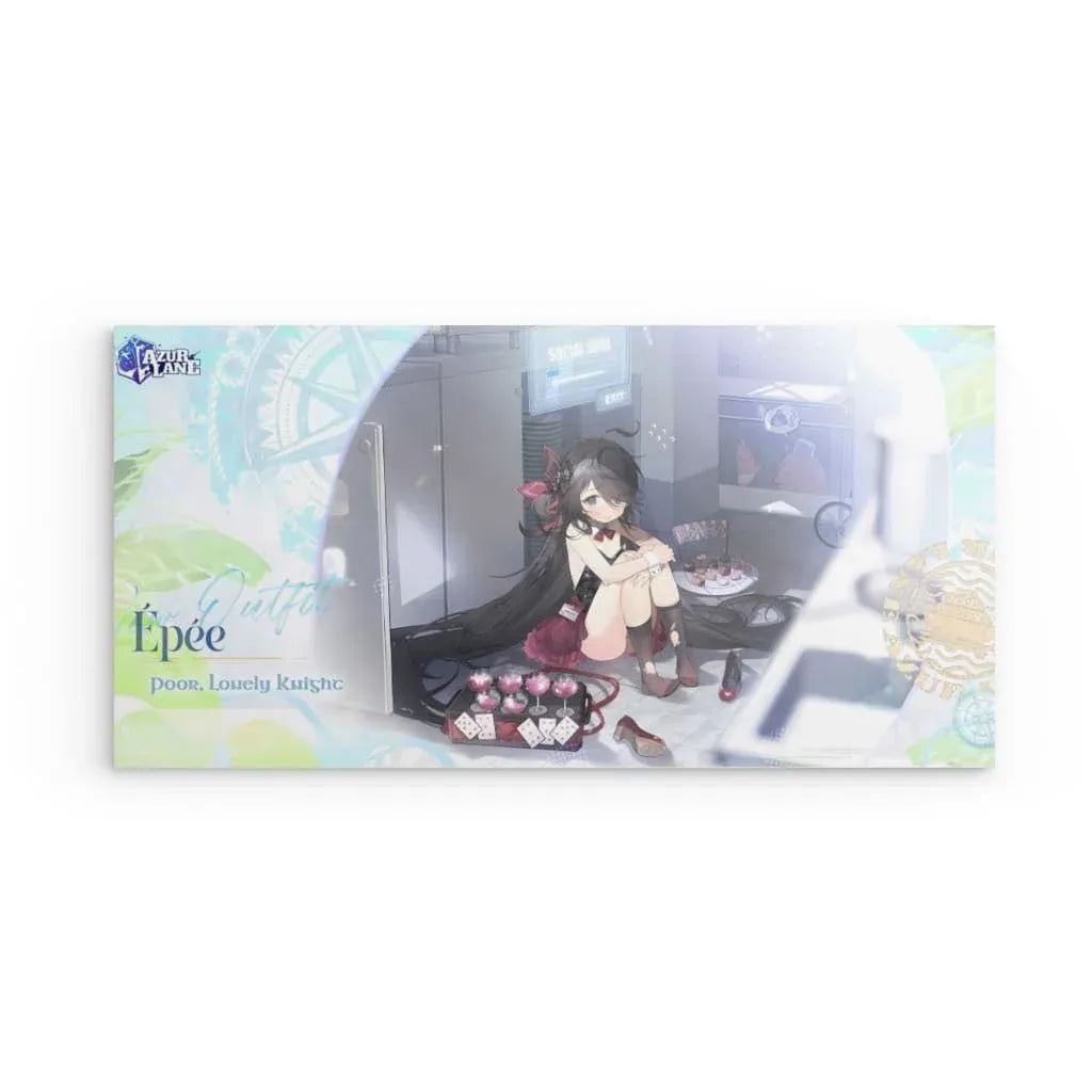 azur-lane-poster-poor-lonely-knight-epee-metal-print-jlr-design-1 - JLR Design