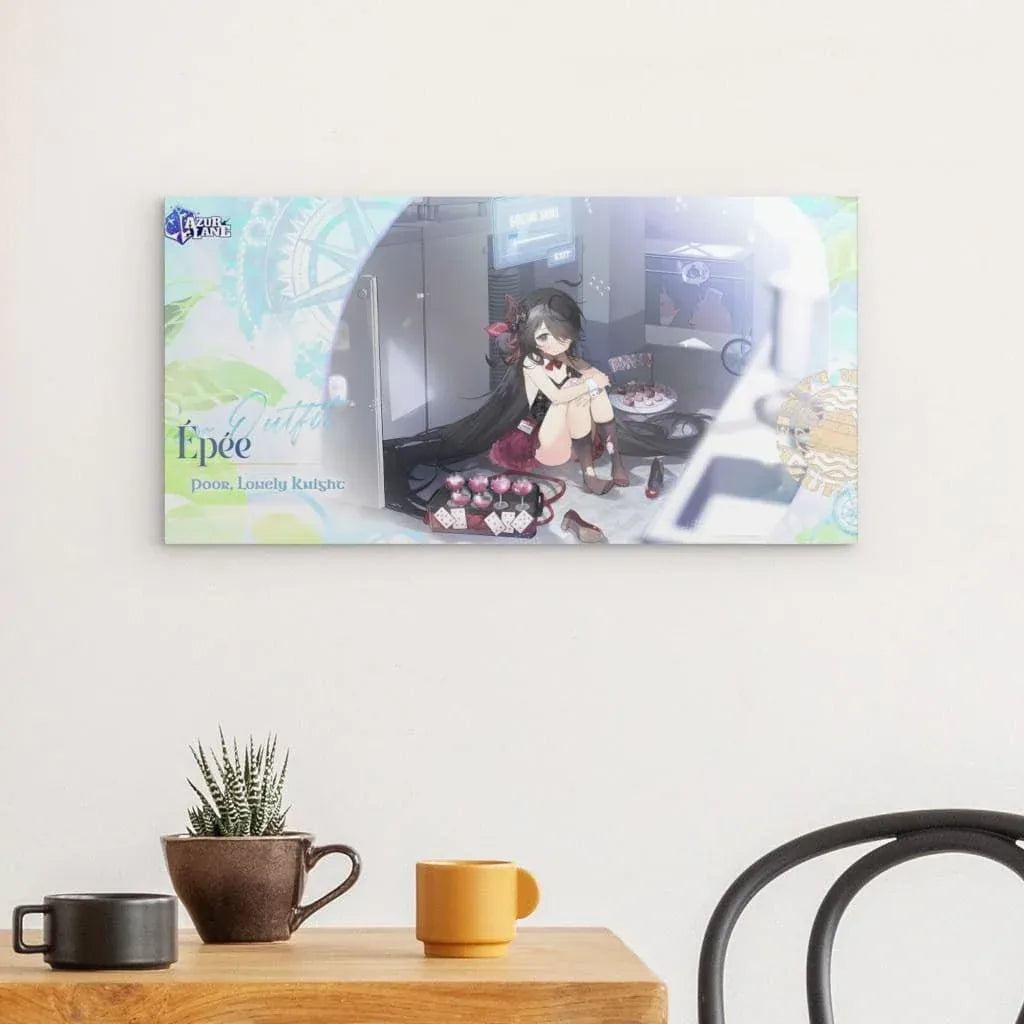 azur-lane-poster-poor-lonely-knight-epee-metal-print-jlr-design-2 - JLR Design